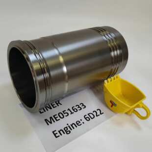 ME051633 发动机缸套 缸径130MM 6D24 适用6D22