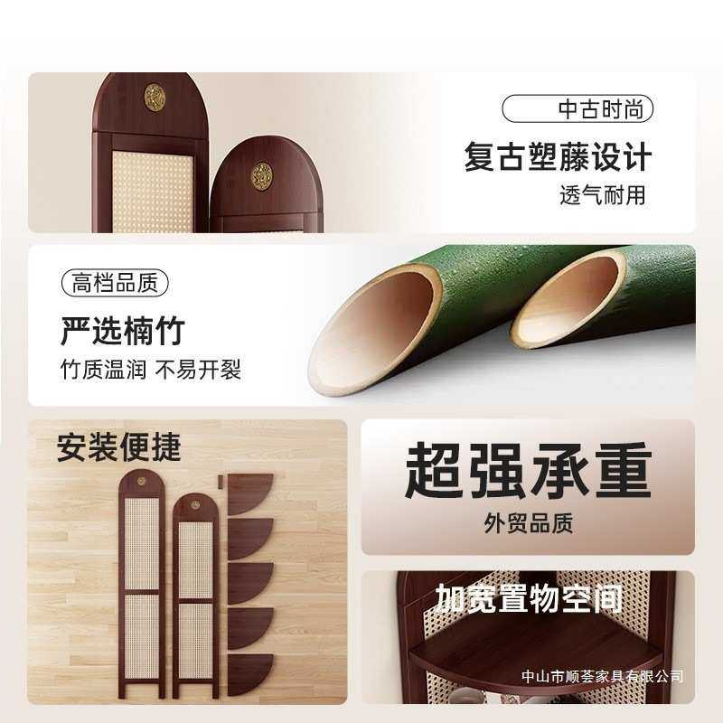 中古藤编转角置物架角落复古转角柜子90度拐角柜墙角三角收纳柜,电子元器件市场,其它元器件,淘宝优惠券,粉丝福利购,淘宝优惠卷