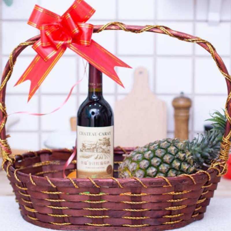 水果篮藤编柳编水果手提看病人篮送礼水果店户外超市送人蔬菜大号,电子元器件市场,其它元器件,淘宝优惠券,粉丝福利购,淘宝优惠卷