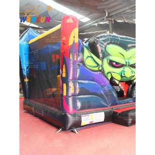 充气蹦床滑梯户外儿童室内小跳床商用摆摊会场外贸工厂一件制作