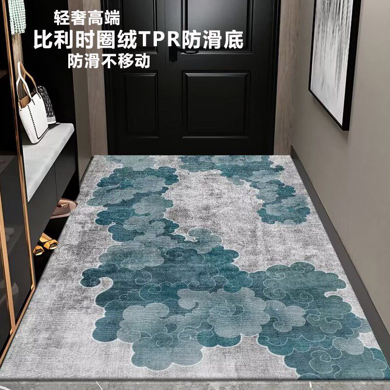 地垫级感防滑耐磨大门口进门垫客厅大地毯裁剪垫子