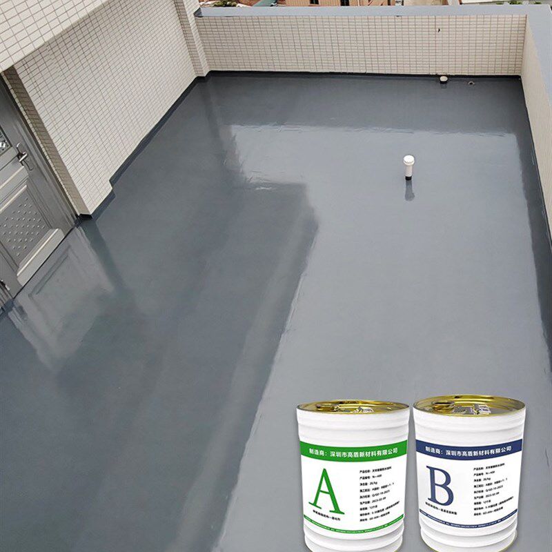屋面屋顶房装饰隔热材料水池游泳池补漏胶盾天冬聚脲防水涂料
