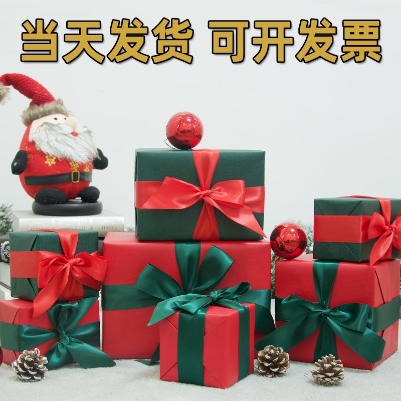 新年业装饰品礼盒堆头美陈创意场景布置商场酒店店铺道具