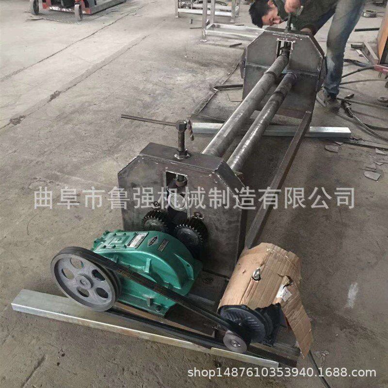 鲁强卷板 电动半自动械卷圆 能电动卷板