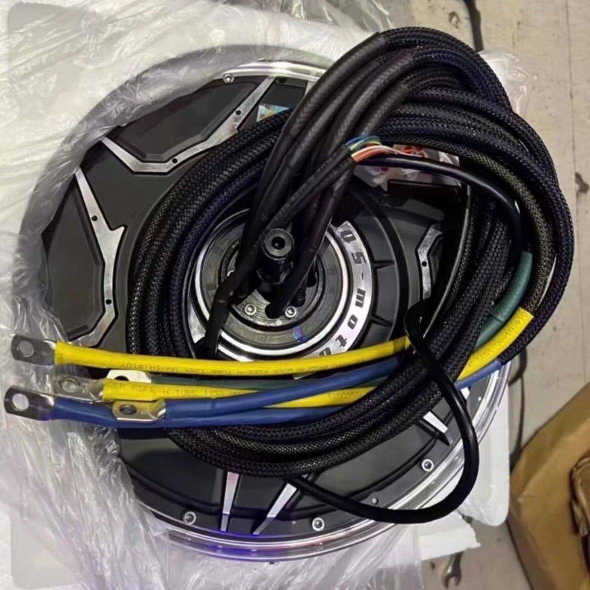 全顺电机12寸5代瓦片轮廓电机竞技版3000wp6000wp9000wp电摩