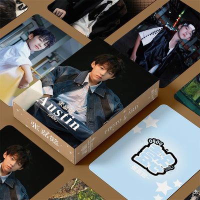 张嘉懿Austin小卡周边镭射55张自印三寸高清明信片LOMO卡片拍立得