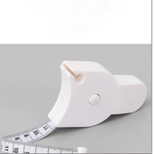 专业三围皮尺自动围度卷尺健身用尺子带手柄伸软量体