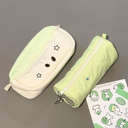 苹果笔袋高颜值ins风女生2025新款学生大容量小众不撞款文具用品