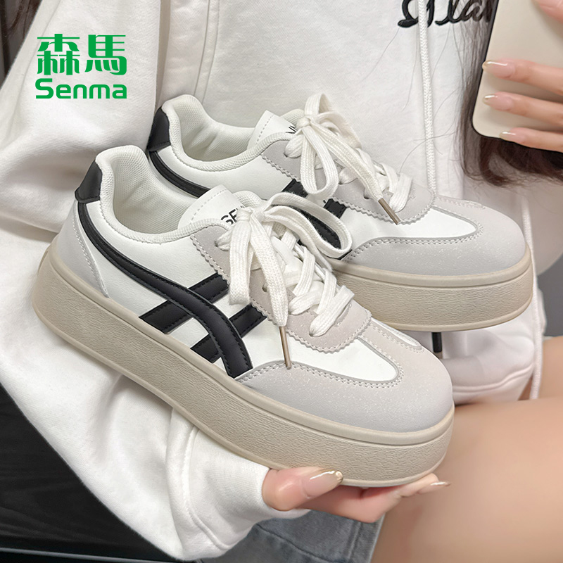 森马德训鞋女2025新款休闲运动鞋