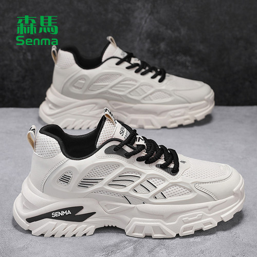 森马厚底老爹鞋男款潮流男鞋