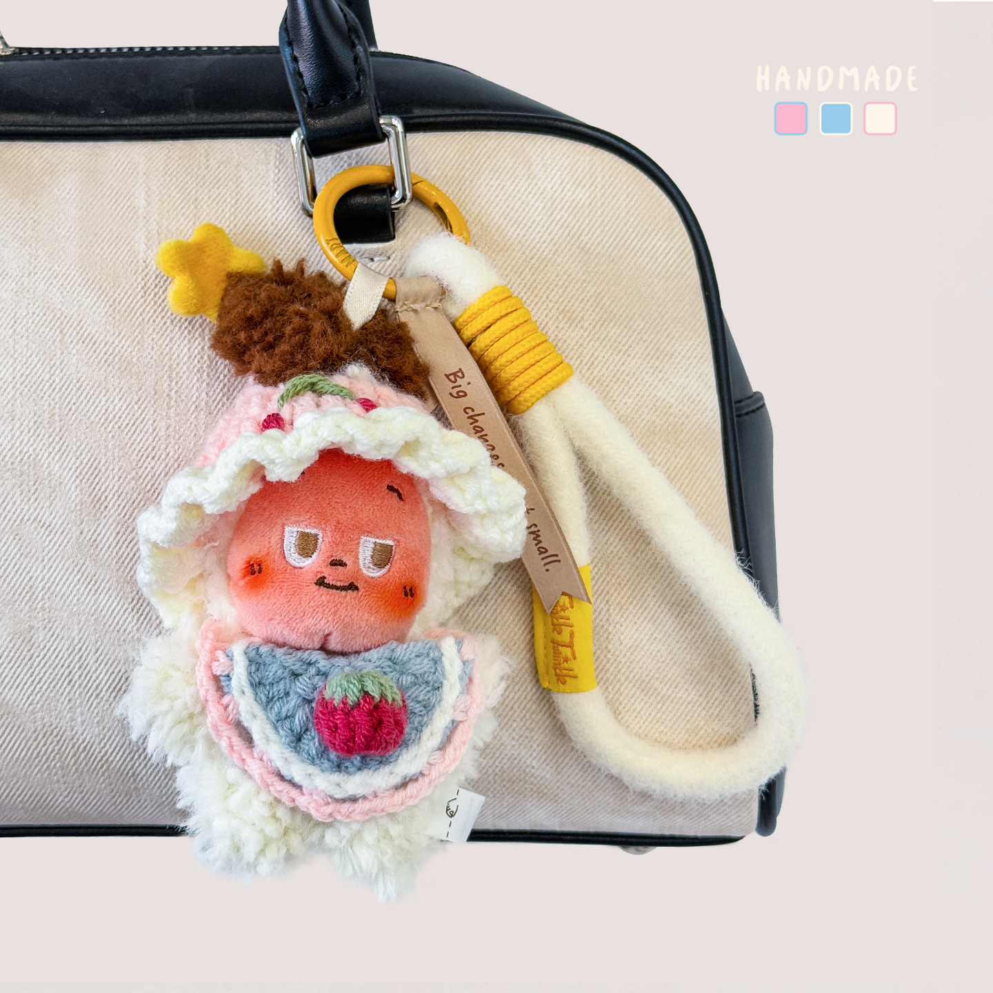 星星人包包挂件4代卡通玩偶钥匙扣挂礼物mini4.0娃衣10厘米娃衣