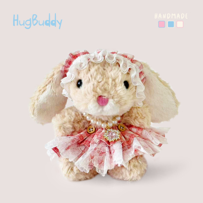 jellycat甜美小兔棉花娃娃衣服百搭花边可爱裙子毛绒玩偶娃衣着替