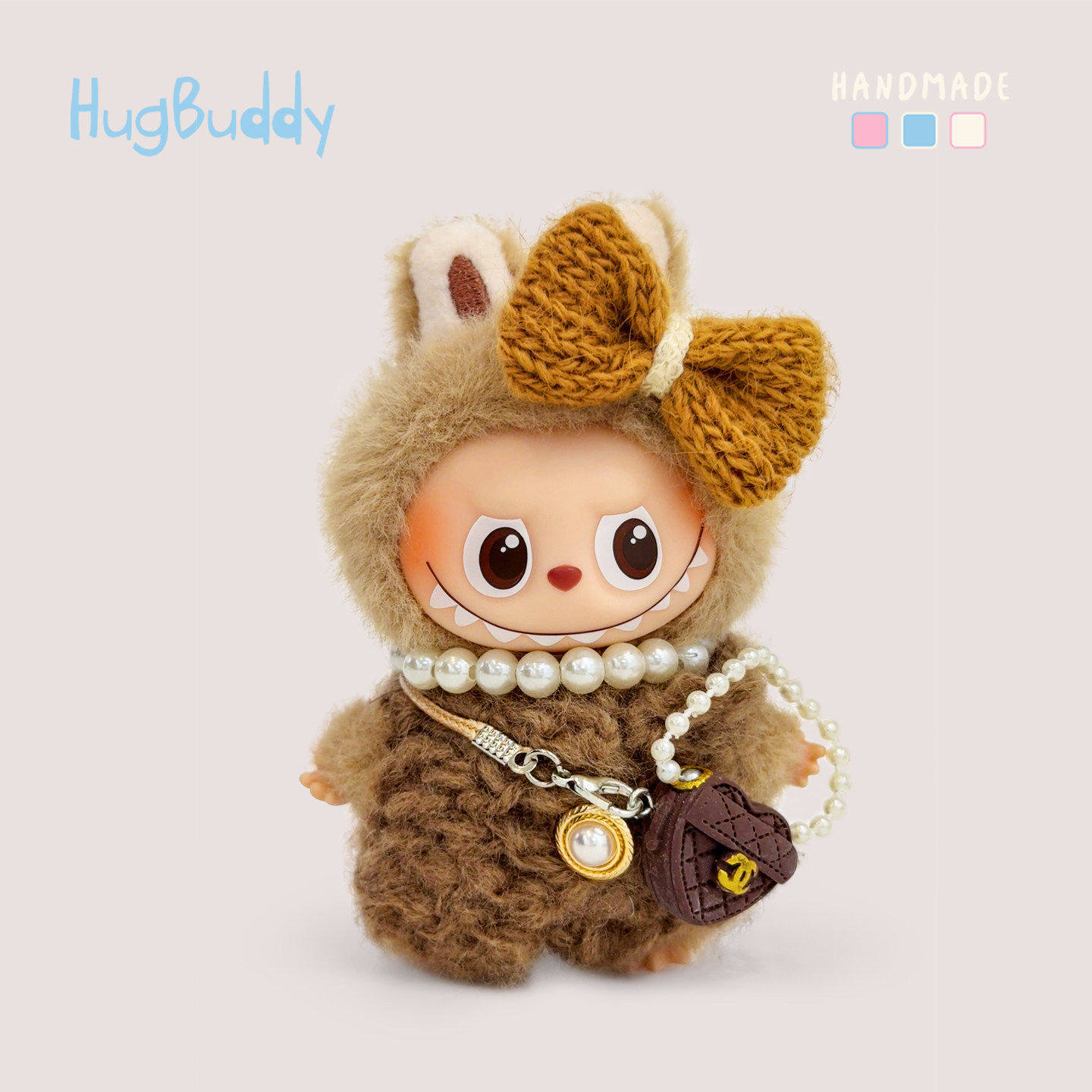 原创纯手工搪胶拉布布四代娃衣心底密码labubu衣服裙子玩偶替换装,模玩/动漫/周边/娃圈三坑/桌游,棉花娃娃/毛绒玩具娃衣,淘宝优惠券,粉丝福利购,淘宝优惠卷