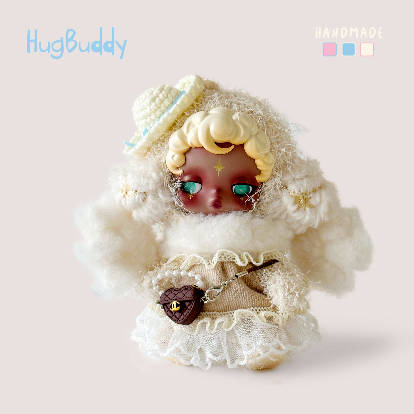 拉布布泡泡玛特娃衣服冬日乐章光织园sp幻掣朝晖搪胶不眠剧场公仔