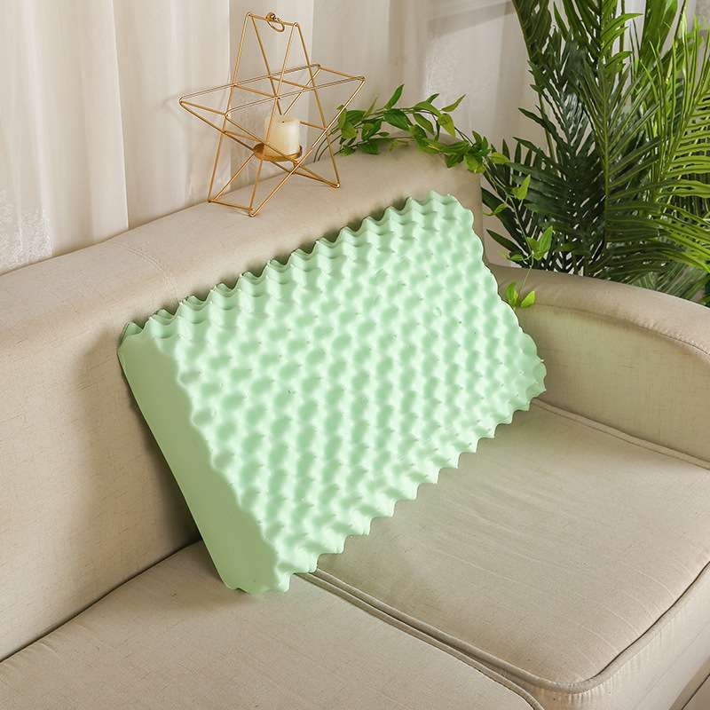 Ecolifelatex乳胶枕头天然枕 枕芯颈椎枕头高低按摩枕现货