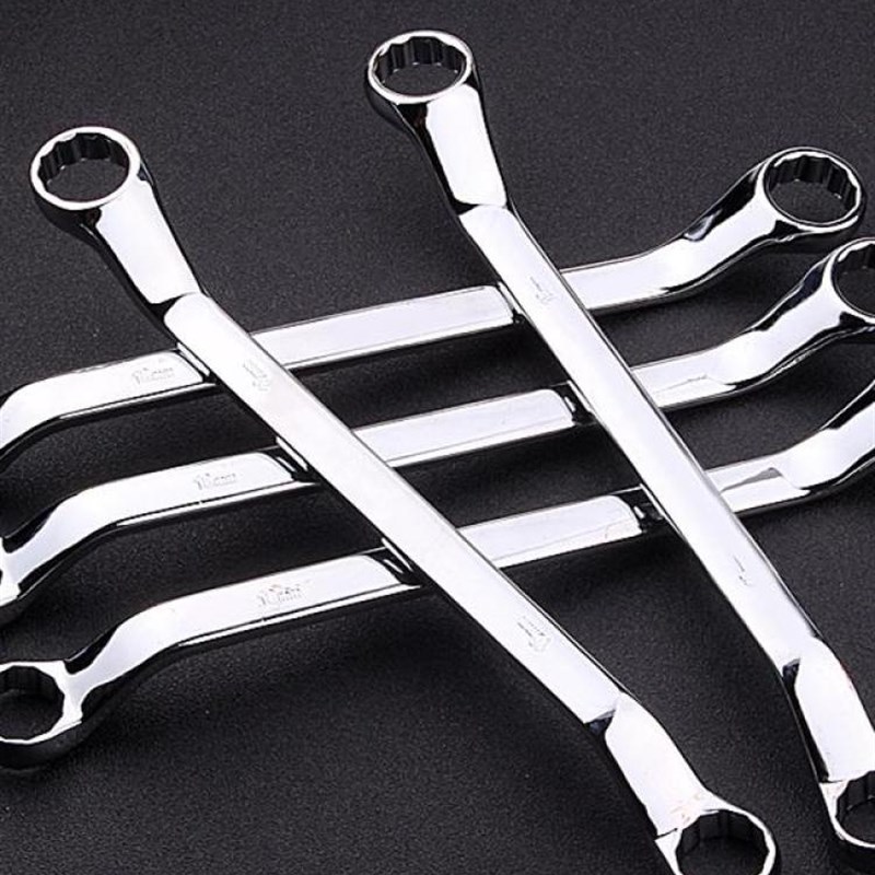 两用眼镜扳手17-19/8-10呆梅花套筒I板手汽修工具套装梅花扳手双