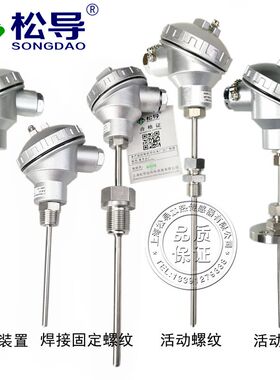 K型铠装热电偶WRNK-131可弯曲温度探头WZPK-2N31铠装Pt100铂热电