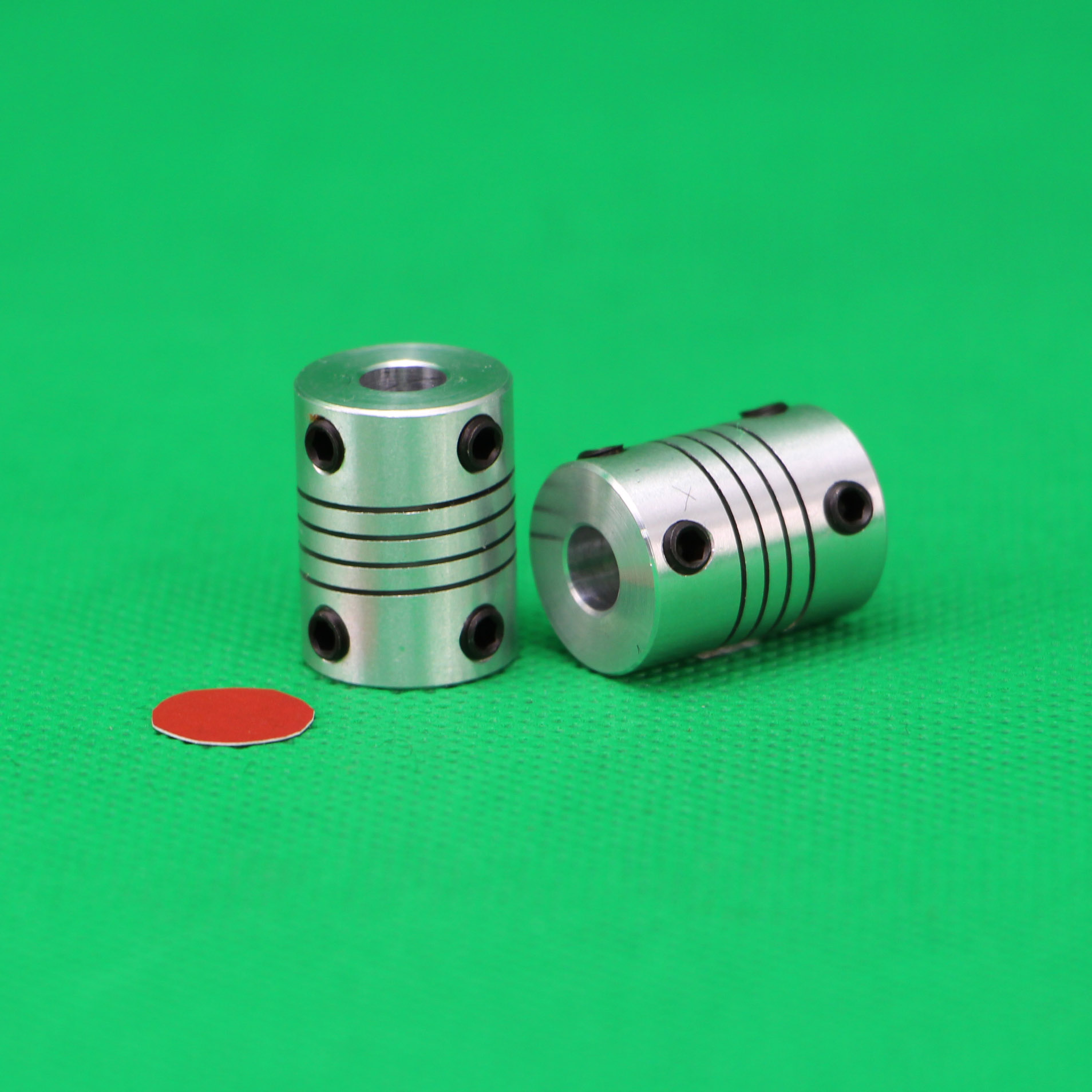 电位器延长杆用弹性连轴x器 6毫米内径 铝合金材质