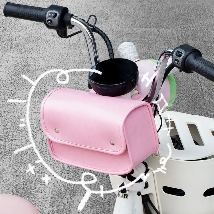 电动车挂包包前置物兜放东西后置储物包防水收纳摩托车边包袋皮质