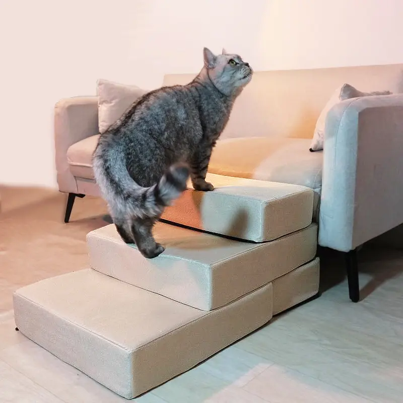 新款宠物狗楼梯猫爬梯海绵台阶