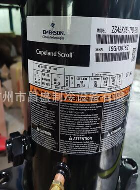 ZS45K4E-TFD-250ZS38K4E-TFD-550ZS21K4E-TFD-230低温压缩机