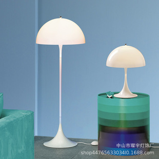 丹麦蘑菇台灯现代简约卧室床头灯创意艺术房间客厅餐厅民宿台灯