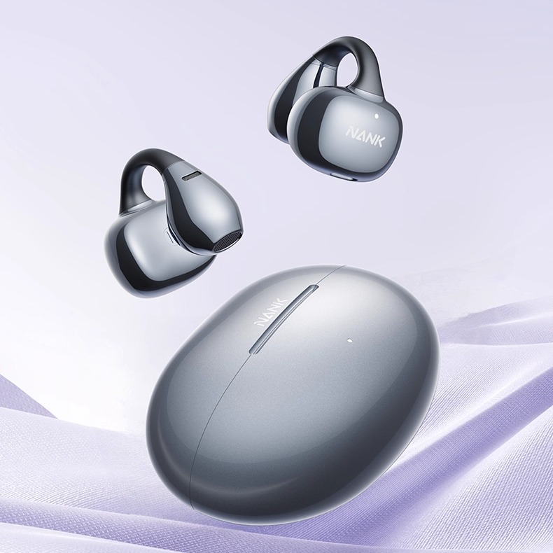 NANK南卡Ultra 耳夹式蓝牙耳机气骨传导不入耳开放式无线运动耳机