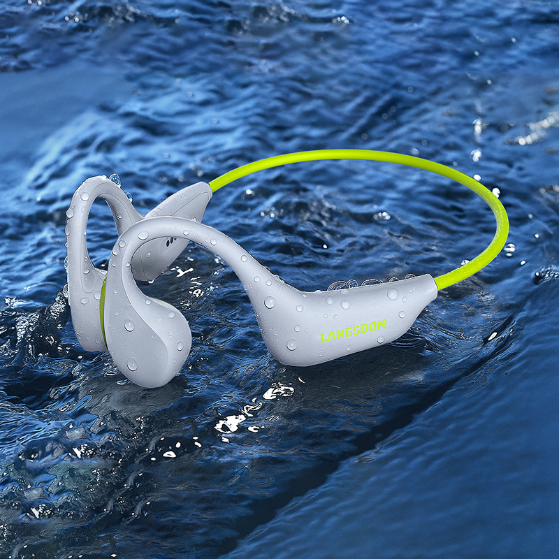 兰士顿BE20真骨传导蓝牙耳机游泳防水专业水下专用开放式运动跑步