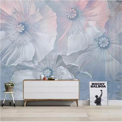 3d墙纸沙发卧室床头酒店餐厅壁画