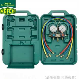 R134a 威科压力表组M2 R407C R22 REFCO R12