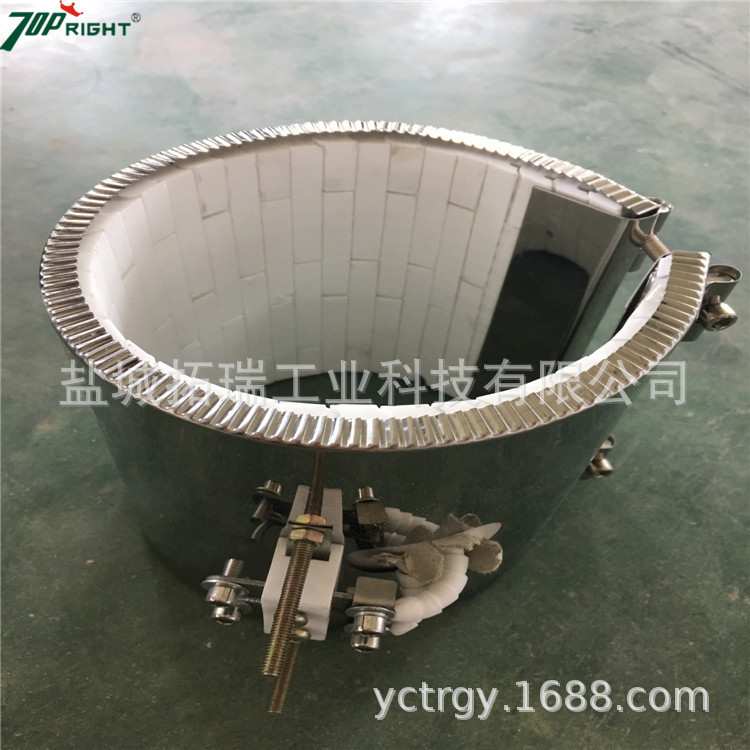专业生产供应电缆机陶瓷电热圈 塑料挤出机高温陶瓷发热圈