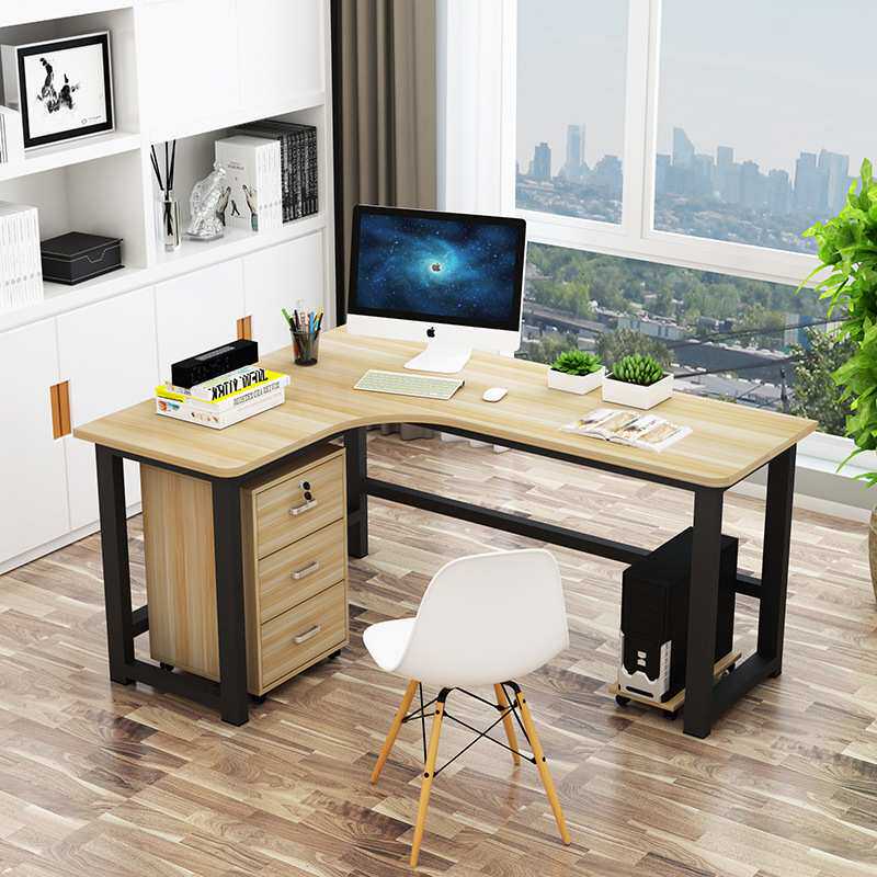 转角电脑桌墙角书桌L型简约家用台式桌小户型儿童学生写字学习桌