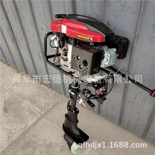 小渔船推进器 汽油立式挂桨机 小型船用尾挂机厂家直销