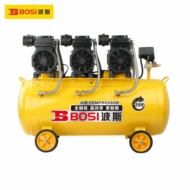 波斯气动220V1380W*3无油空气压缩机空压机90LBS663020其他