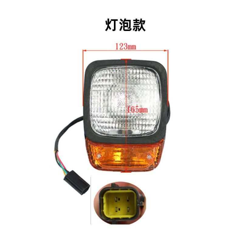 叉车前组合灯 前大灯转向灯 LED大灯 适用合力G 电叉 12V 3 3.5T
