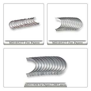 日系发动机大小瓦精钢耐磨适用帕杰罗L200纳瓦拉海拉克斯连杆瓦