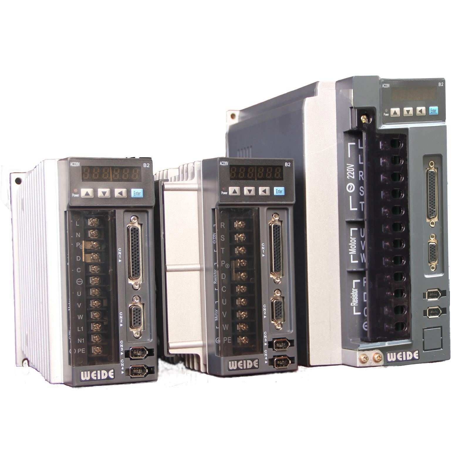 1.0W精密伺服电机 伺服驱动器 韦德伺服套装及驱动系统