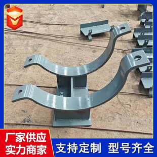 化工大口径L1-1200-150标准管架HG/T21629-2021管夹式J2管路T托座