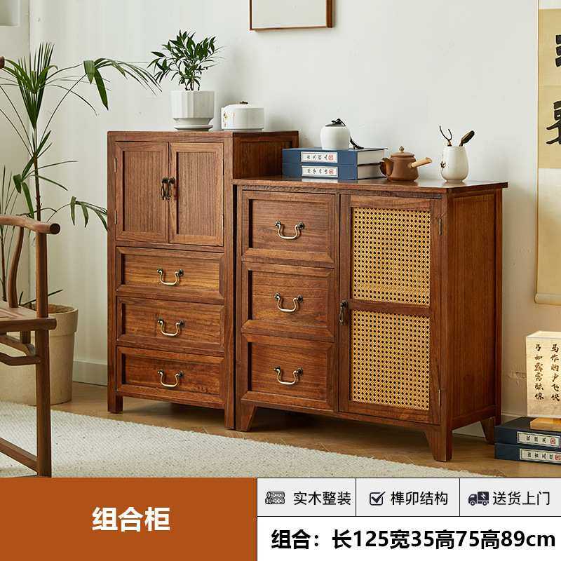 新中式餐边柜实木斗柜藤编客厅边柜茶柜茶水柜卧室床头收纳柜整装,玩具/童车/益智/积木/模型,毛绒/玩偶/公仔/布艺类玩具,淘宝优惠券,粉丝福利购,淘宝优惠卷