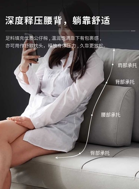 小户型可折叠沙发床 双人客厅乳胶可储物橙色 多功能可折叠沙发床