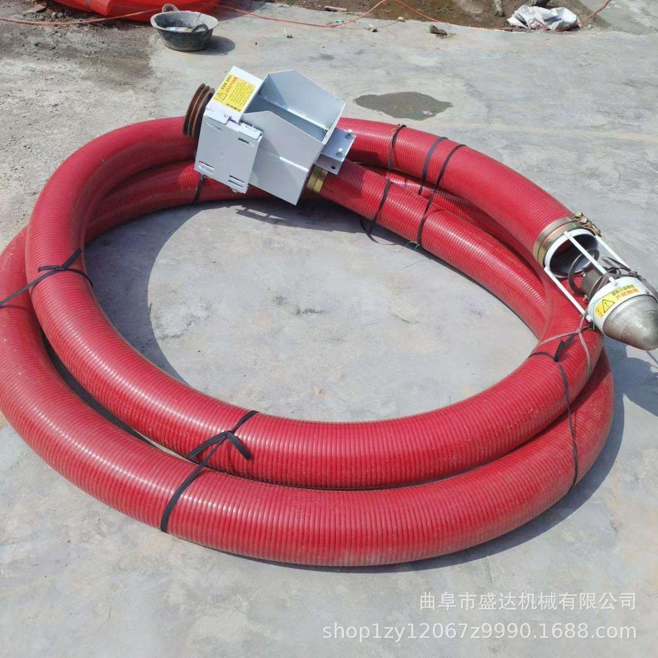 自吸式弹簧蛟龙软管吸粮机多少钱一台玉米小麦小型车载式抽粮机