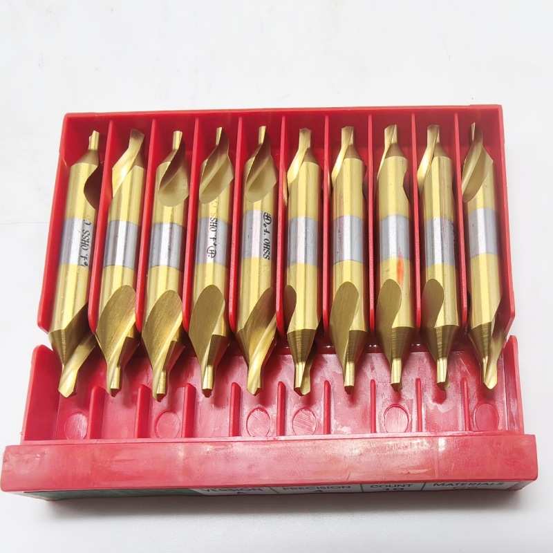 宏峰 m35含钴镀钛中心钻 A型高速钢中心钻涂层 A1-A2-A3-A4-A5-CO