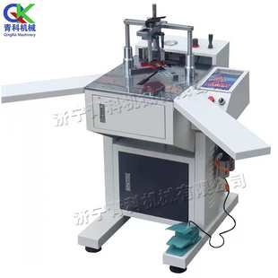 自动发泡线条钉框机 小型直角靠数控钉角机 智能硬木线条钉角设备