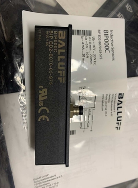 BIP ED2-B070-03-S75 BIP000C 巴鲁夫 BALLUFF