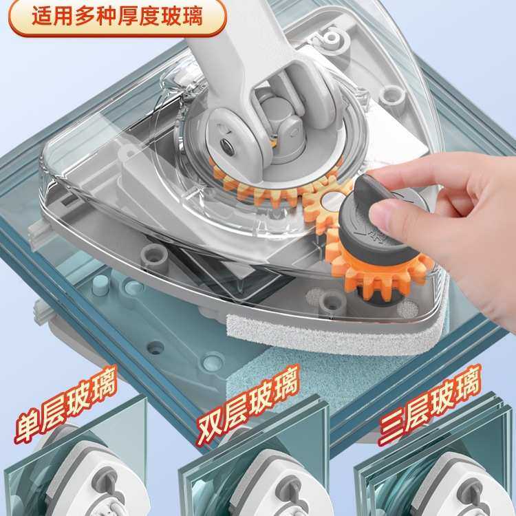 擦玻璃家用高层窗外玻璃刮清洁双面擦洗保洁家政工具