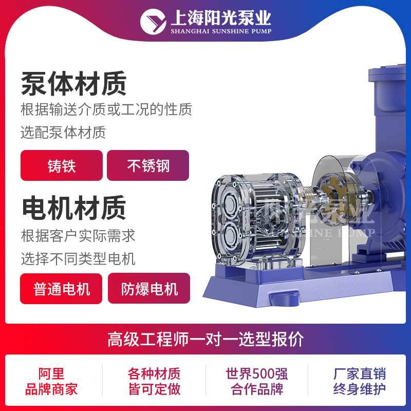 2CY齿轮式电动输油泵卧式 卧式齿轮油泵 齿轮润滑泵多种材料