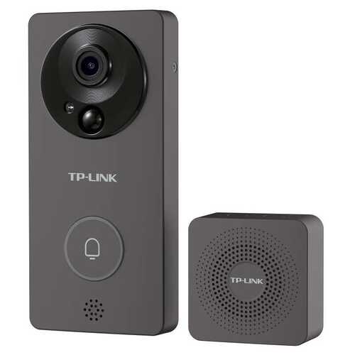 【企业专属】普联（TP-LINK）无线智能可视门铃 TL-DB52C(棕色)