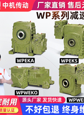 WPEKA WPEKS WPWEKO WPWEK 铁壳蜗轮蜗杆减速机变速齿轮箱波箱