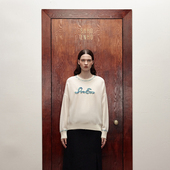 ENRO 秋季 新款 SHRO 高级纯手工绣花圆领设计休闲毛衫 女上衣