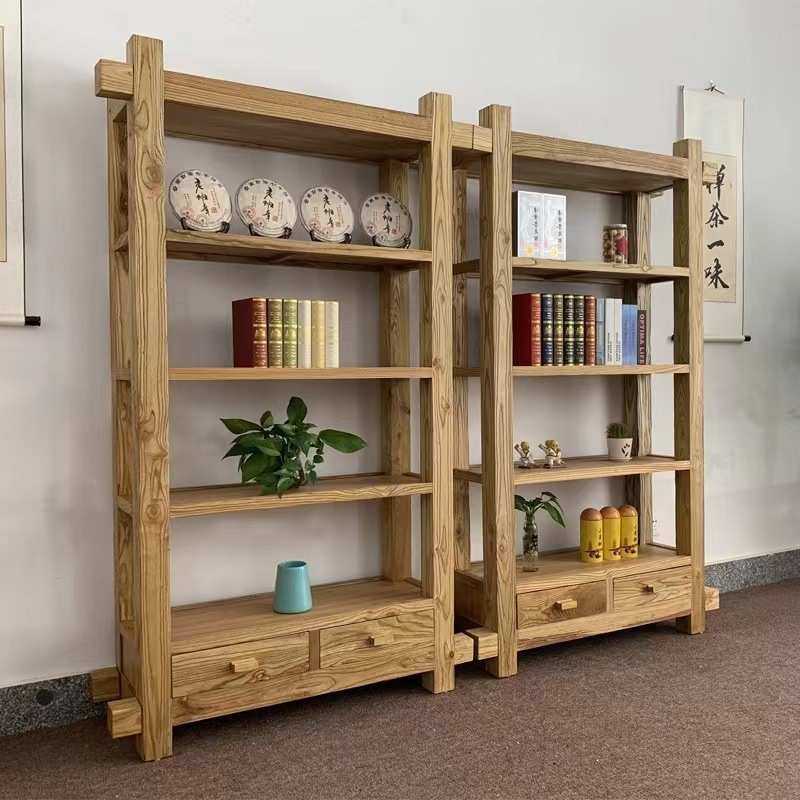 老榆木茶叶展示置物架 客厅多层博古架 陶瓷古董收藏陈列架格子柜,金属材料及制品,其他金属制品,淘宝优惠券,粉丝福利购,淘宝优惠卷